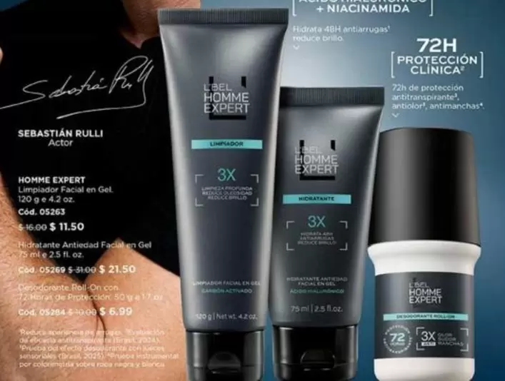 Brasil - Homme Expert Limpiador Facial en Gel