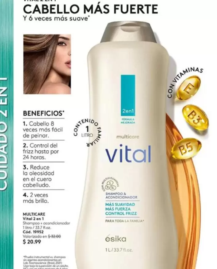 Familia - Vital Multicare Shampoo & Conditioner 2 en 1