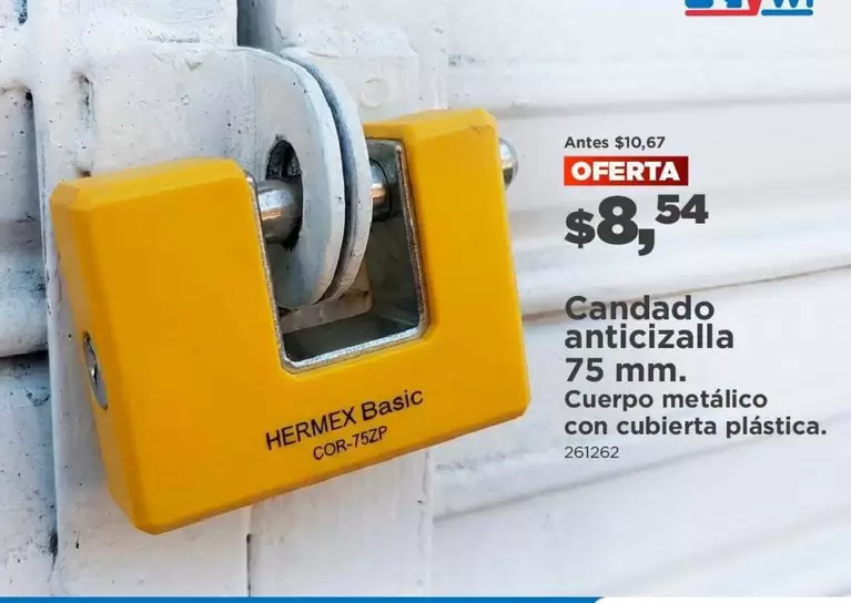 Candado anticizalla COR-752P