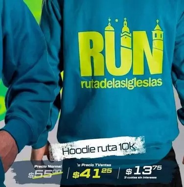 Hoodie ruta 10K