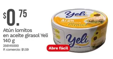 Girasol - Atún lomitos en aceite girasol 256145000