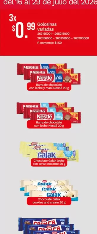 Nestle - Golosinas variadas 36259000 - 36278000, 36278000 - 36278000 - 36278000