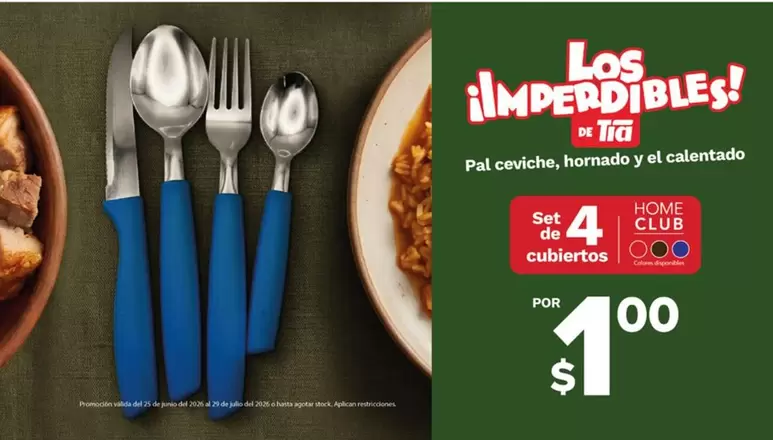 TIA - Set de cubiertos