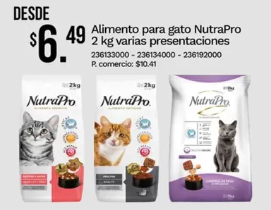Gato - Alimento para gato NutraPro