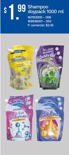 Shampoo doypack 1000 ml