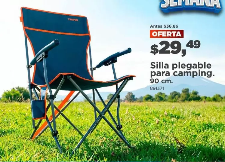 Silla plegable para camping
