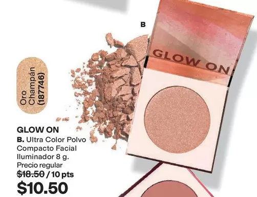 Avon - Ultra Color Polvo Compacto Facial Iluminador 8 g. (187746)