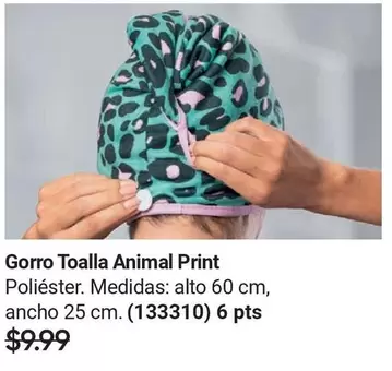 Animal - Gorro Toalla  Print (133310)
