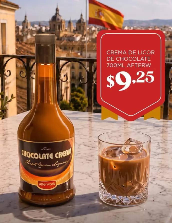 CREMA DE LICOR DE CHOCOLATE