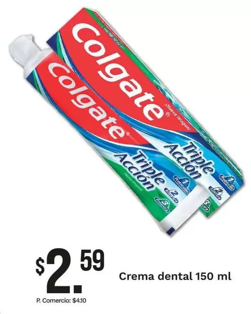 Crema dental Triple Accion