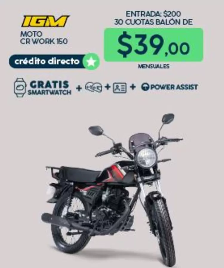 MOTO CR WORK 150