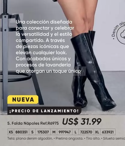 Falda Nápoles Ref.R6975