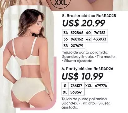 Brasier clásico Ref.R4025