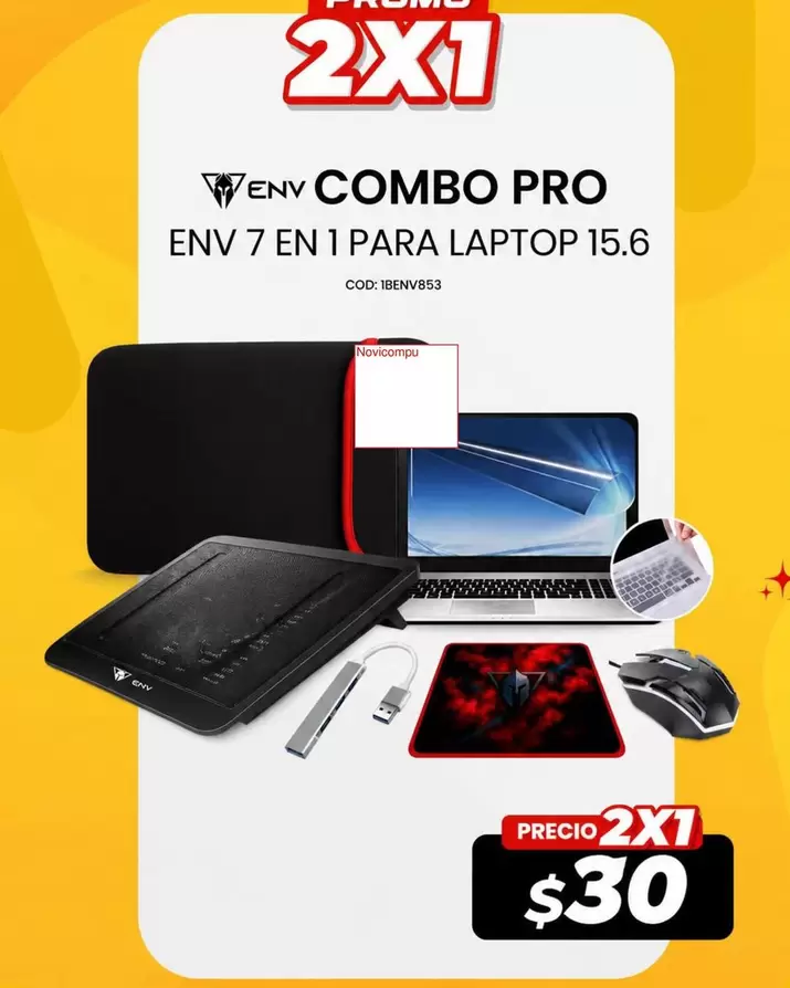 Pro - ENV COMBO PRO ENV 7 EN 1 PARA LAPTOP 15.6