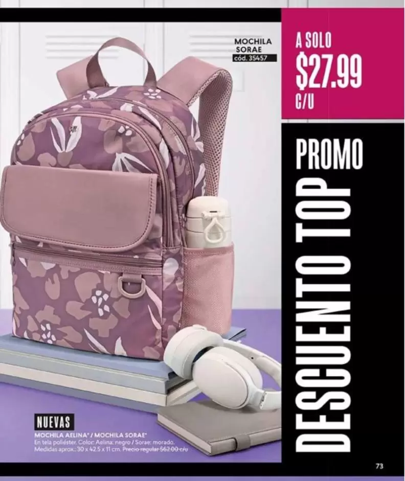 Negro - MOCHILA SORAY