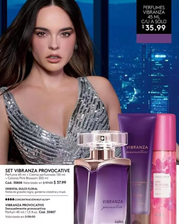 PERFUMES VIBRANZA 45 ML