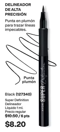 Avon - Super Definition Delineador Líquido 1 ml. (127340)