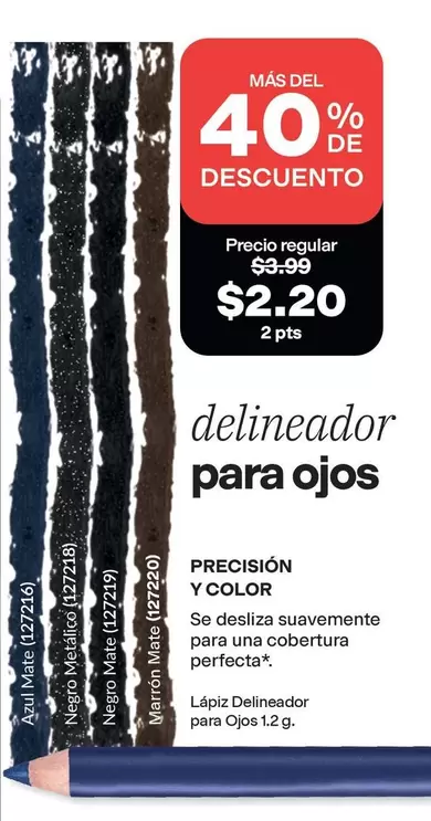 Azul - Delineador Para Ojos