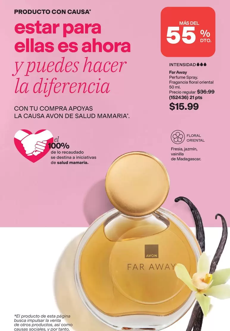 Avon - Far Away Perfume Spray