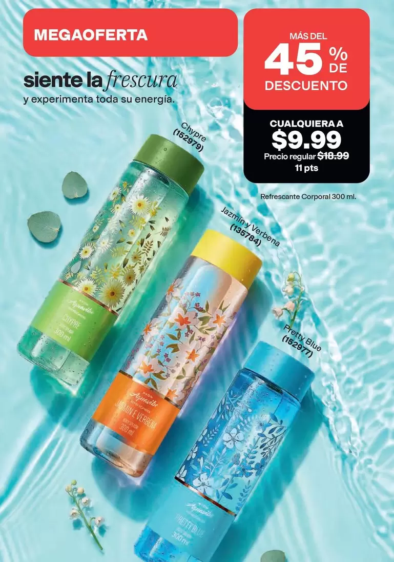 Avon - Siente la frescura y experimenta toda su energía