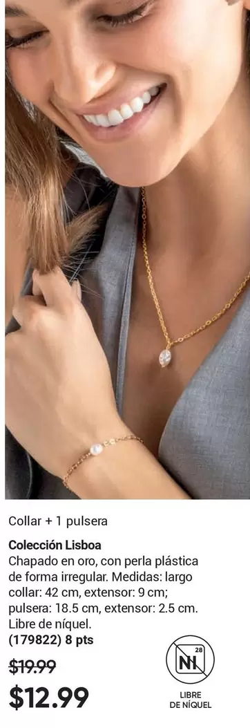 Collar + 1 pulsera