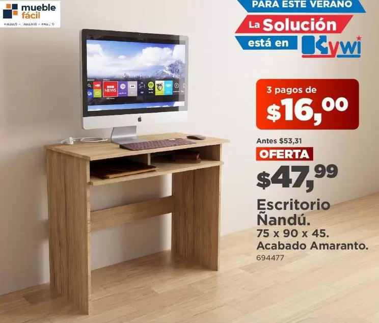 Escritorio Nandú. 694477