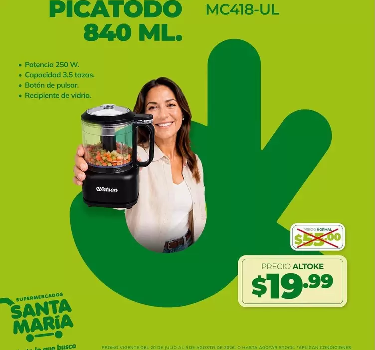 María - PICATODO MC418-UL 840 ML