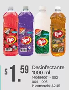 Desinfectante 1000 ml 140696001 - 002 004 - 005