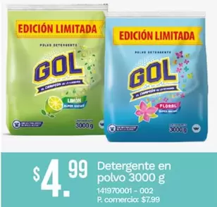 Gol - Detergente en polvo