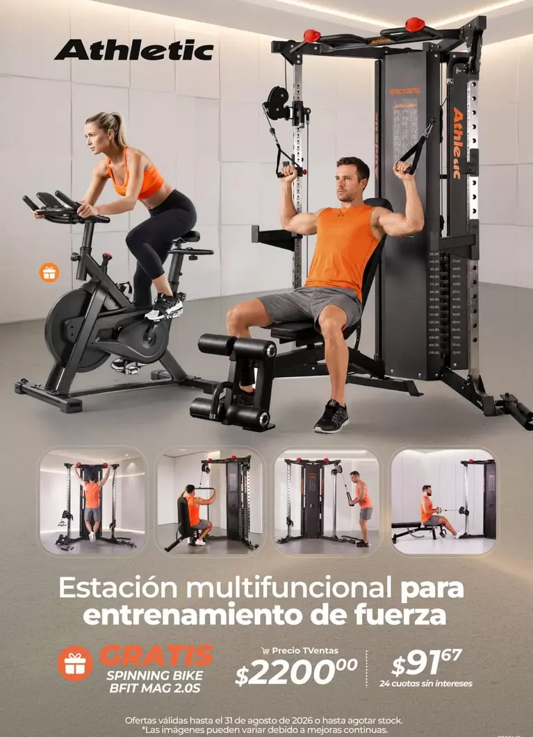 Imágenes - Estación multifuncional para entrenamiento de fuerza