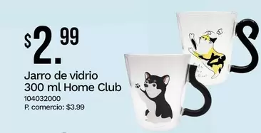 Jarro de vidrio 300 ml 104032000
