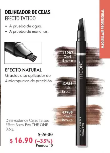 Tattoo - DELINEADOR DE CEJAS EFECTO TATTOO