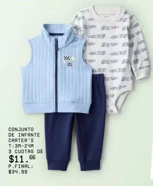 Carter's - Conjunto de Infante