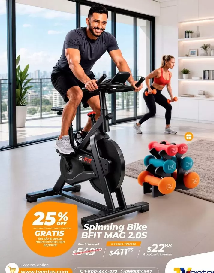 Spinning Bike BFIT MAG 2.0S