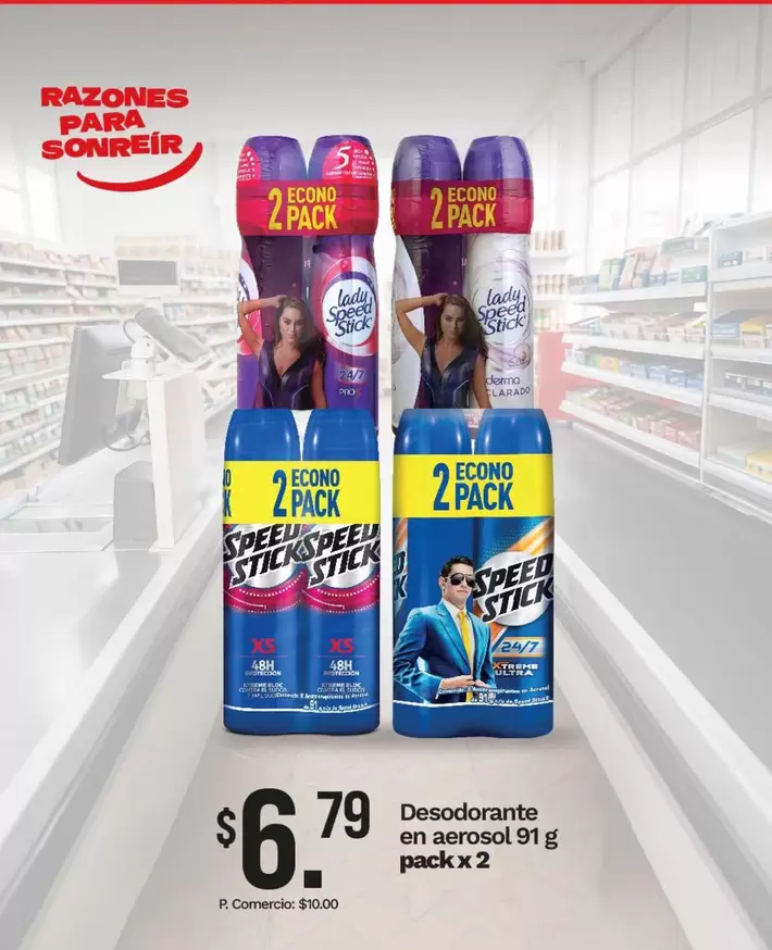 Pro - Desodorante en aerosol