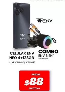 CELULAR NEO 4+128GB, ENV 6 EN 1