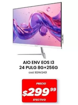 AIO ENV EOS I3 24 PULG 8G+256G cod: 1EENv2401