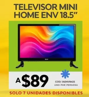 uno - TELEVISOR MINI HOME ENV 18.5"