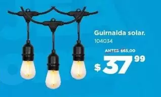 Guirnalda solar. 104034