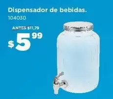 Dispensador de bebidas. 104030