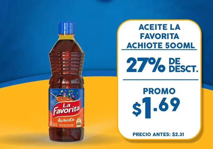 La Favorita - ACEITE ACHIOTE