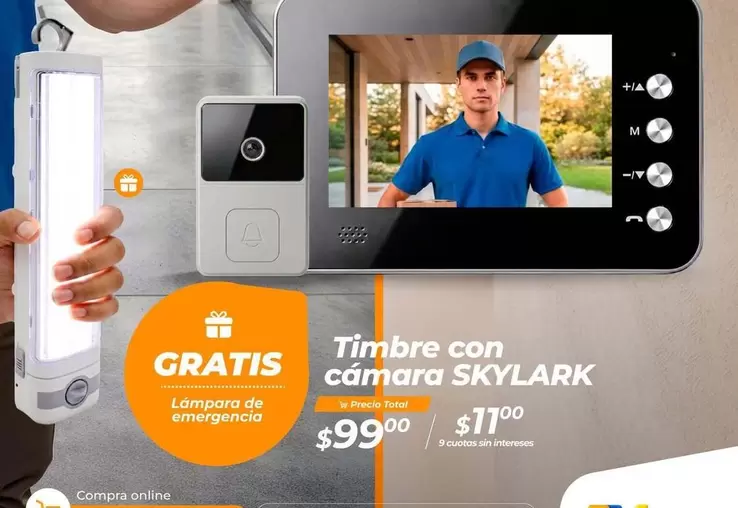 Timbre con cámara