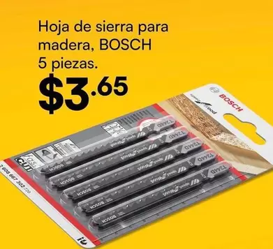 Hoja de sierra para madera