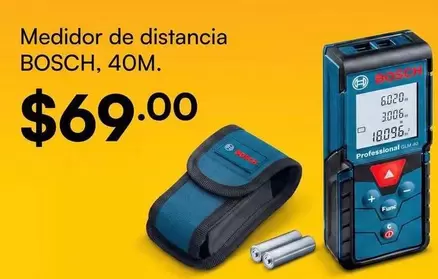 Medidor de distancia, 40M.