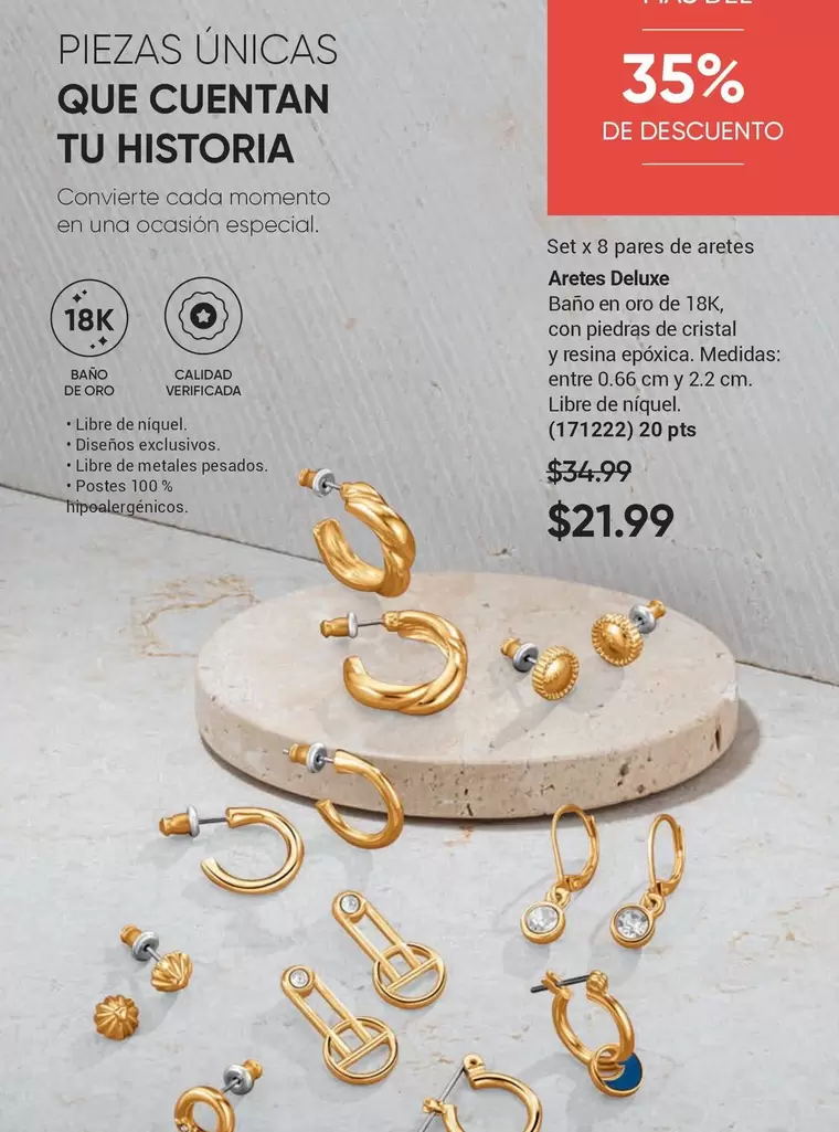 Aretes Deluxe