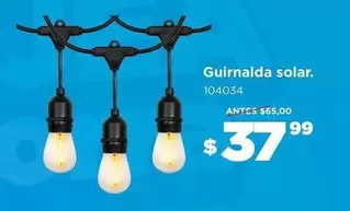 Guirnalda solar. 104034