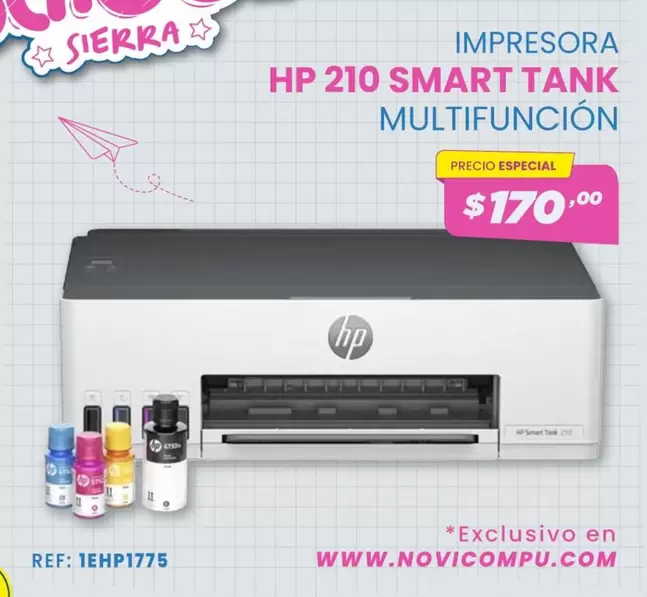 HP - 210 SMART TANK MULTIFUNCIÓN