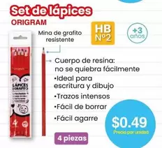 Set de lápices
