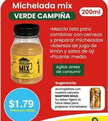 Mix - Michelada mix
