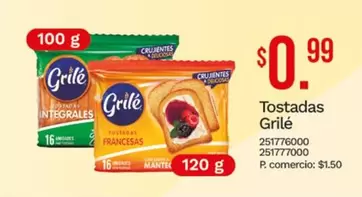 Tostadas Grilé